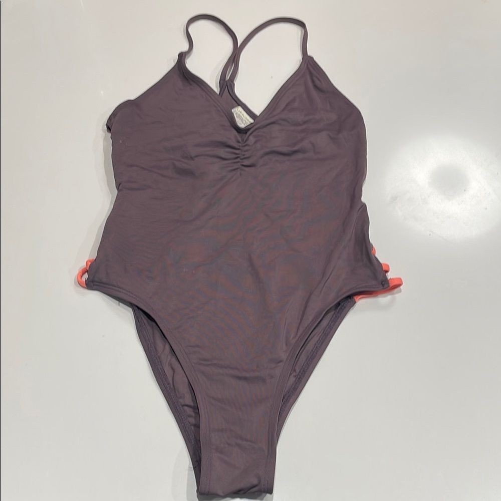 L Space mauve One-Piece Swimsuit